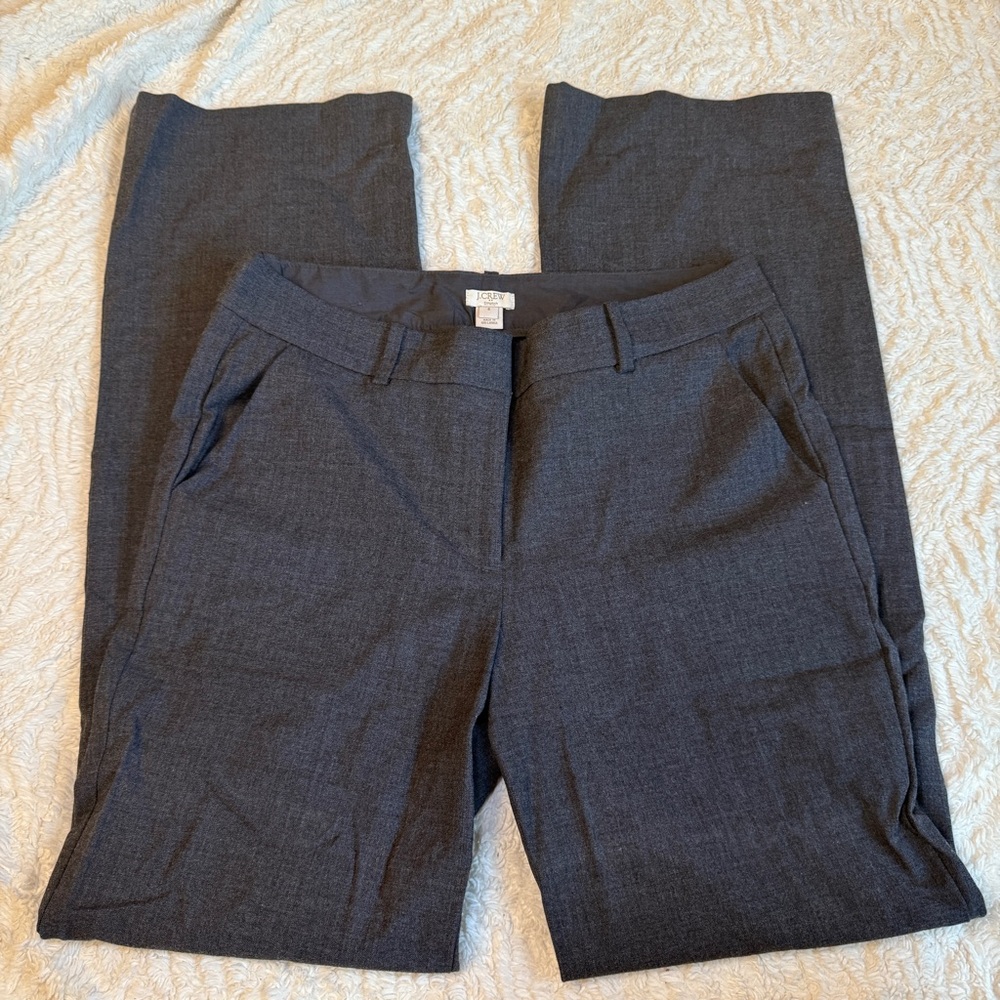 ✨Bundle 2 for $20 🏷️ | J.Crew Heathered Gray Stretch Trousers - Size 6